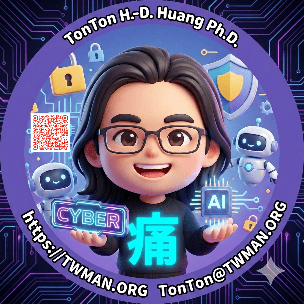 TonTon H.-D. Huang Ph.D. - AI & Cybersecurity Expert